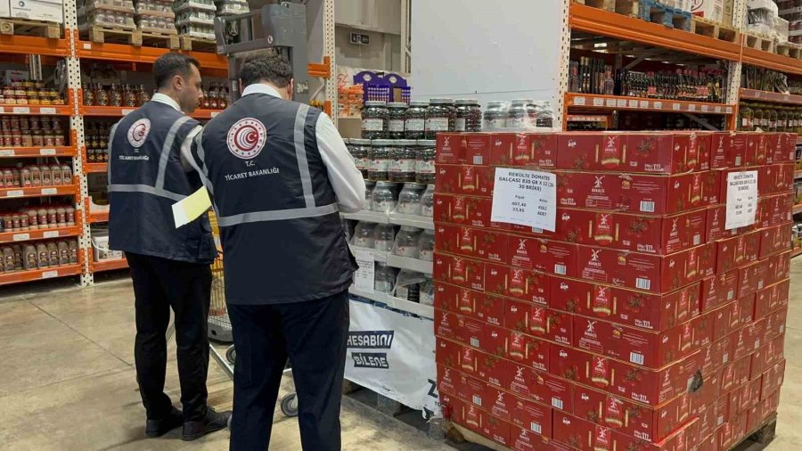 Eskişehir’de Marketlerde Fiyat Ve Etiket Denetimi Yapıldı