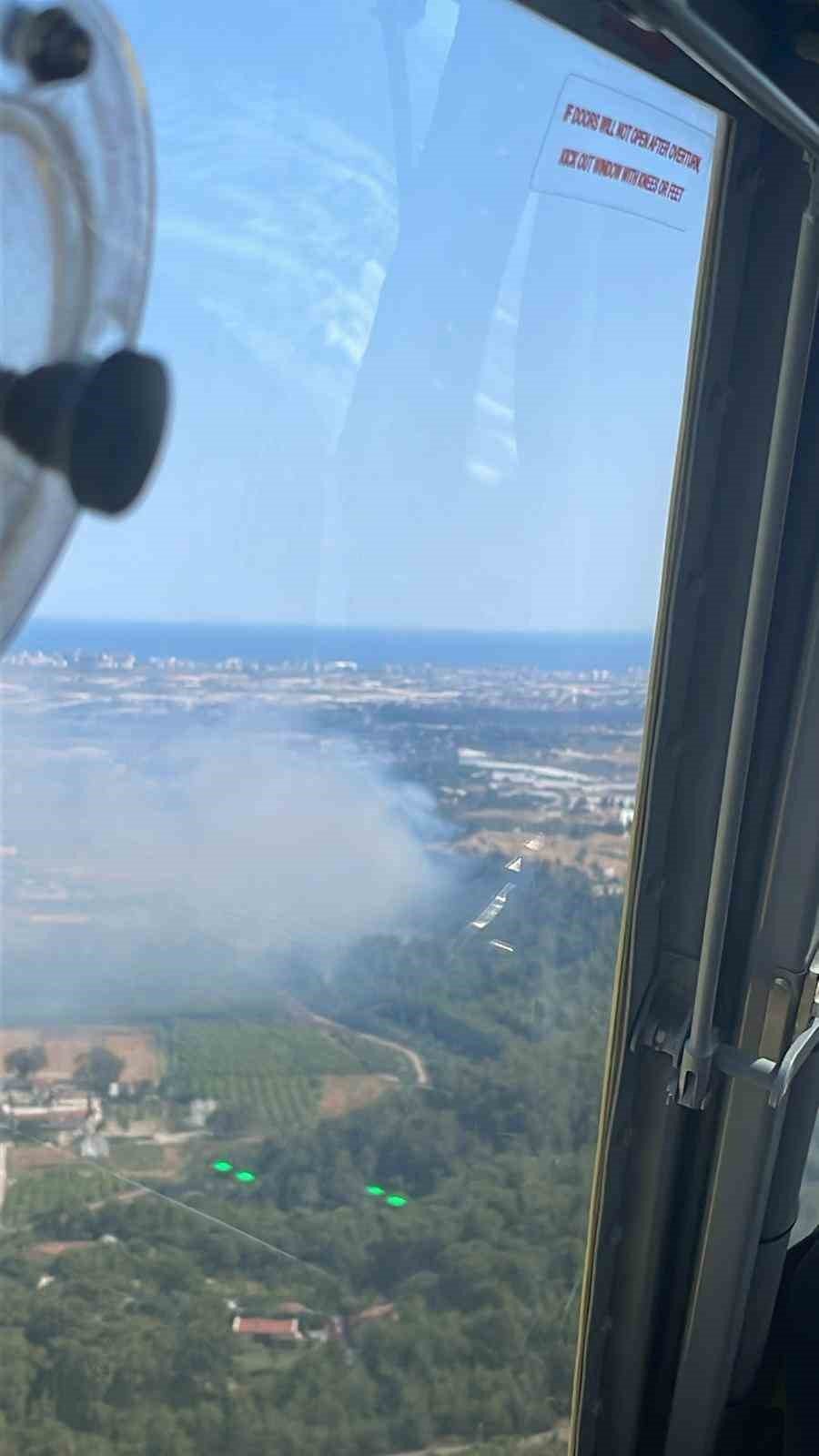 Antalya’da Orman Yangını