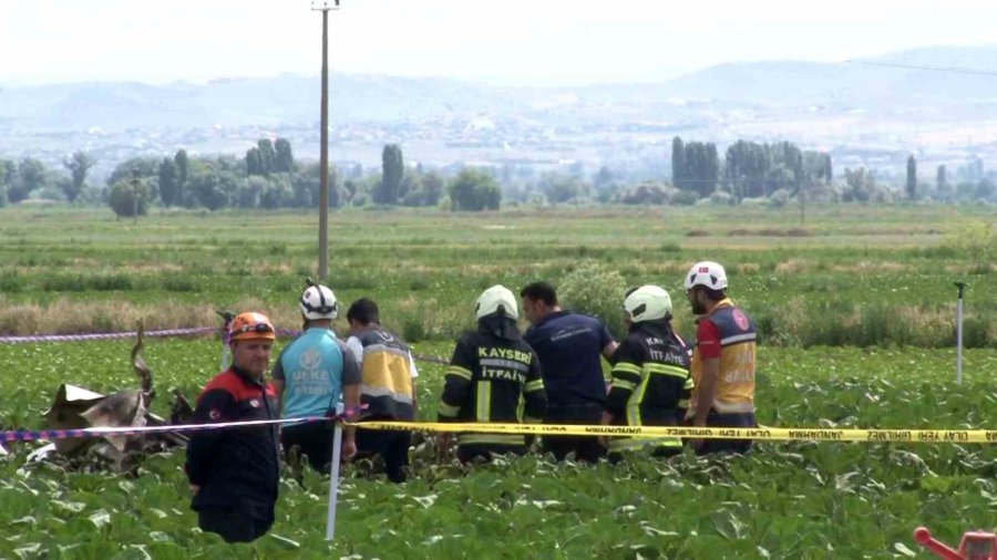 Kayseri’de Eğitim Uçağı Düştü. Mürettabattan Haber Alınamıyor...