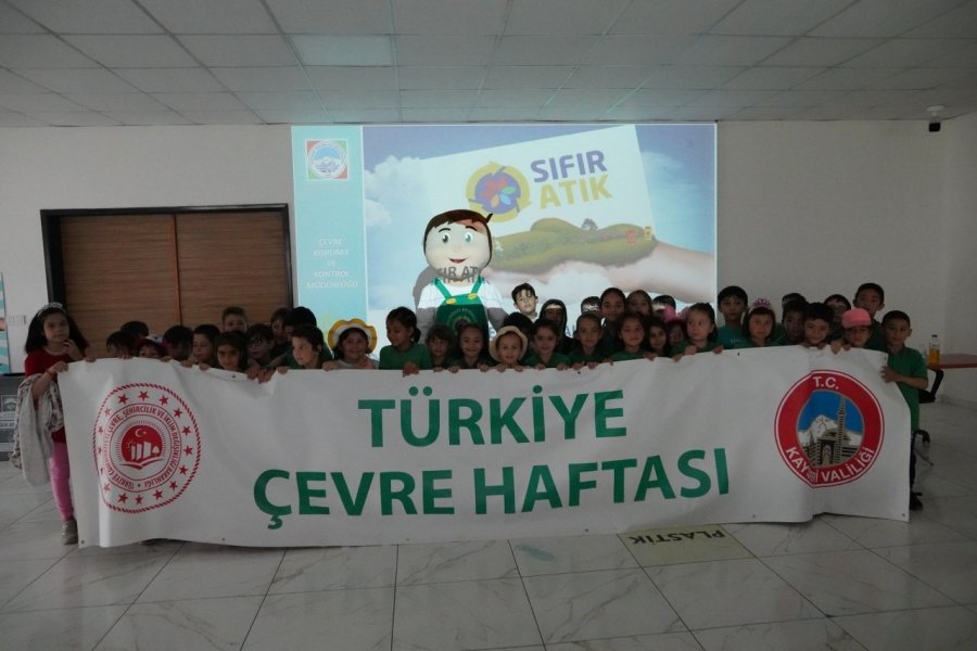 Melikgazi Belediyesi Çevre Haftasında Farkındalık Eğitimi Düzenledi