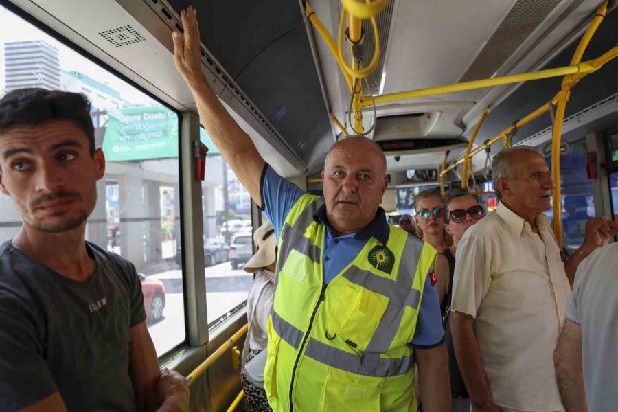 Kliması Kapalı Halk Otobüslerine Ceza Uygulanıyor