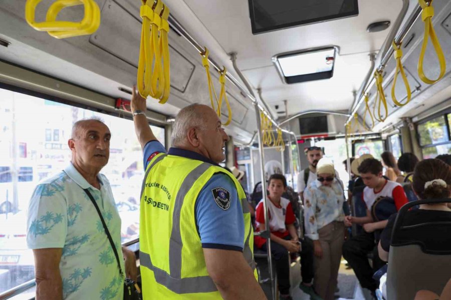 Kliması Kapalı Halk Otobüslerine Ceza Uygulanıyor