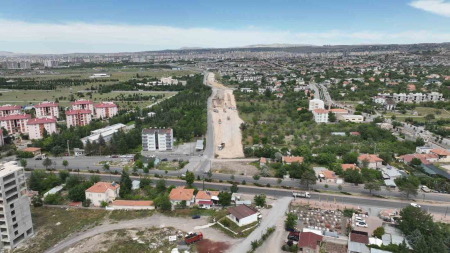 Talas Bulvarı İle Mehmet Özhaseki Bulvarı’nı Birbirine Bağlayacak Ana Arterde İnceleme