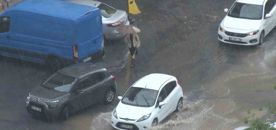 Kayseri’de Kısa Süren Yağmur Yağışı Etkili Oldu