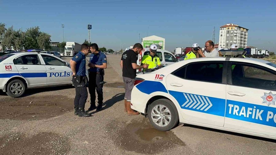 Sahte Plaka İle Yakalanıp 48 Bin Lira Ceza Yiyen Sürücü Gözaltına Alındı