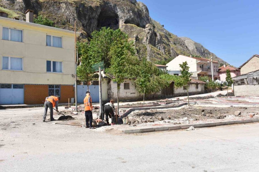 İnönü’de İkinci Park Yapımı Devam Ediyor