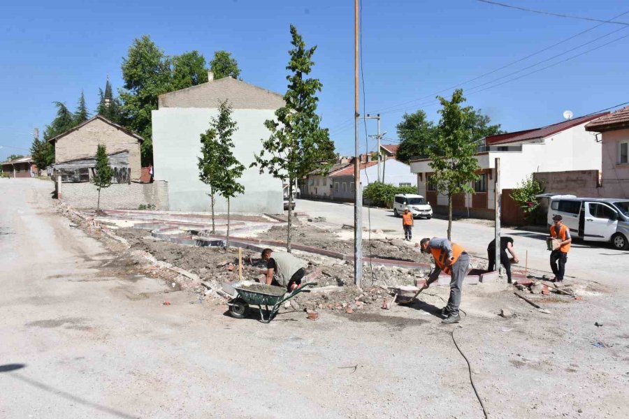 İnönü’de İkinci Park Yapımı Devam Ediyor