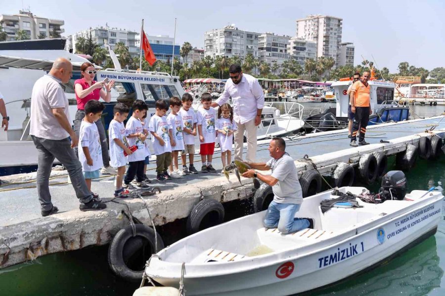 Çocuklara Uygulamalı Deniz Temizliği Eğitimi Verildi