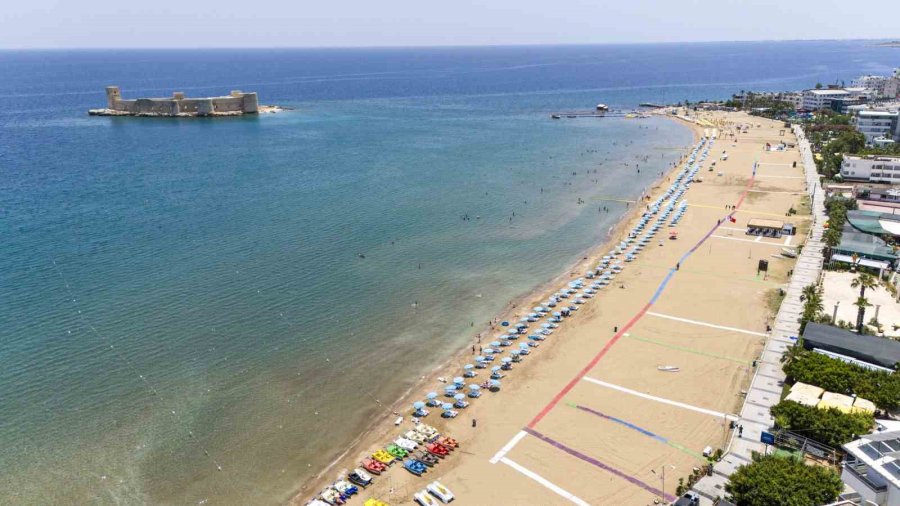 Mersin’de Halk Plajları Yaz Sezonuna Hazır