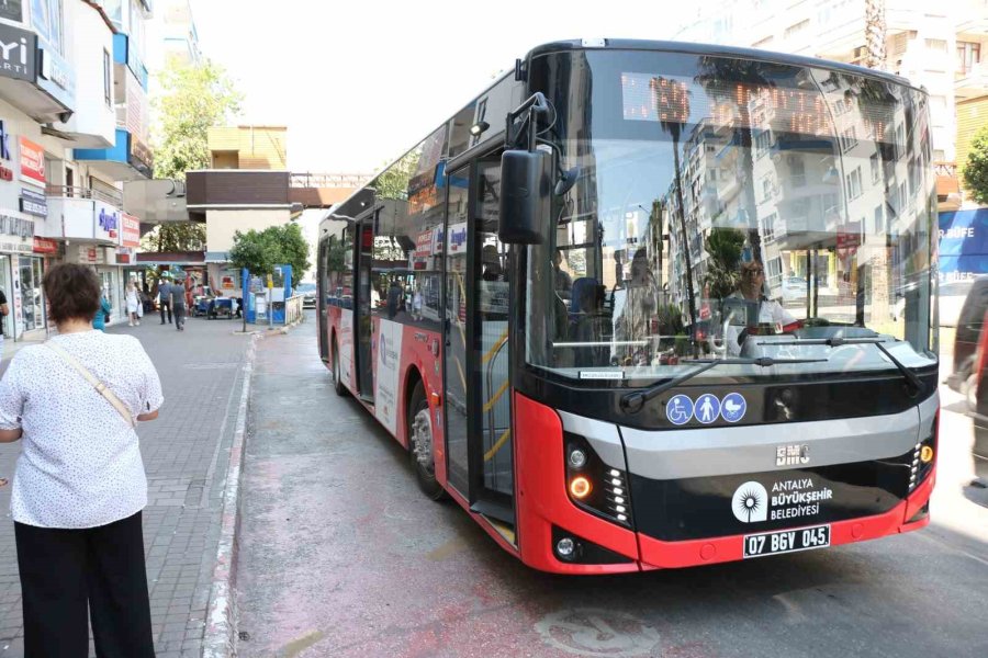 Antalya’da Kurban Bayramı’nda 4 Gün Ulaşım Ücretsiz