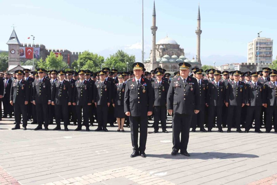 Jandarmanın 185. Kuruluş Yıldönümü Kayseri’de Kutlandı