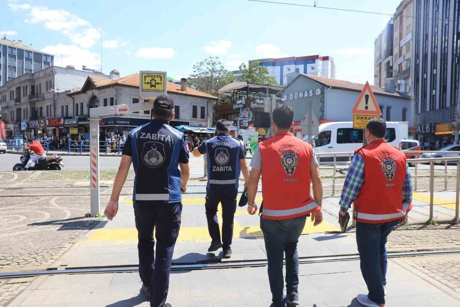 Büyükşehir Zabıtası, 9 Günlük Tatilde Tam Kadro Sahada