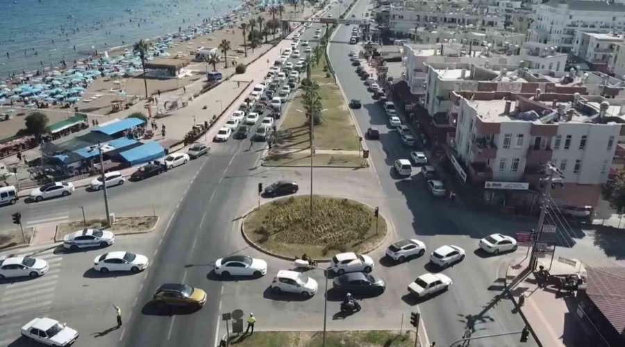 Mersin’de Tatil Beldelerinde Trafik Denetimleri Sürüyor