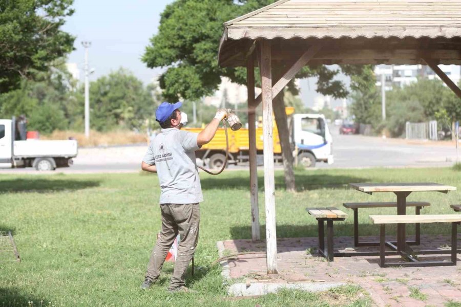 Kepez’in Şehit Er İsmail Ay Parkı Yenilendi