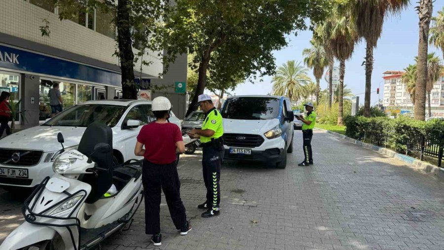 Gazipaşa’da Kask Denetimleri Yoğunlaştı