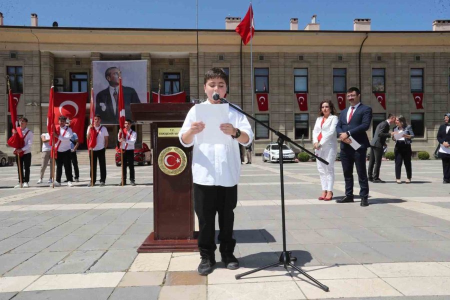 Atatürk’ün Eskişehir’i Ziyaretinin 104’üncü Yıl Dönümü Törenle Kutlandı