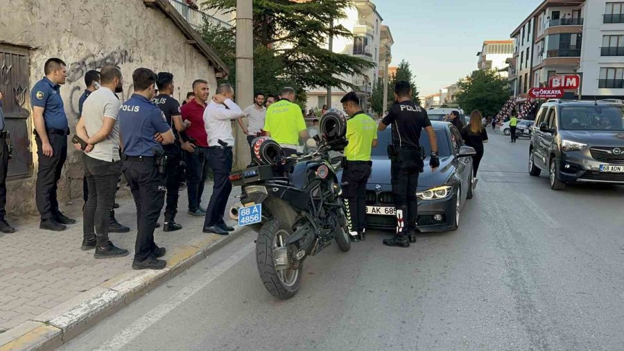 Aksaray’da Ehliyetsiz Sürücü Polis Kovalamacası Sonucu Yakalandı