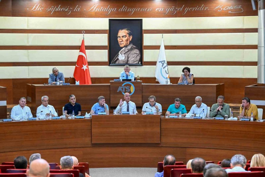 Atso Başkanı Ali Bahar: "enflasyonda Kalıcı Ve Hızlı Bir Gerileme Başlayacak"