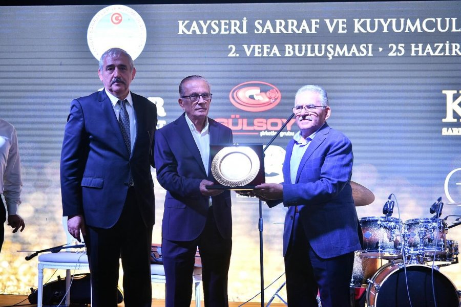 Başkan Büyükkılıç Sarraf Ve Kuyumcu Esnafı İle Bir Araya Geldi