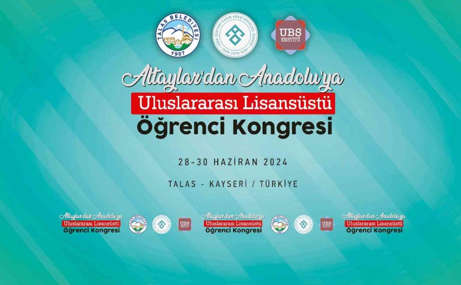 Talas’ta Uluslararası Öğrenci Kongresi