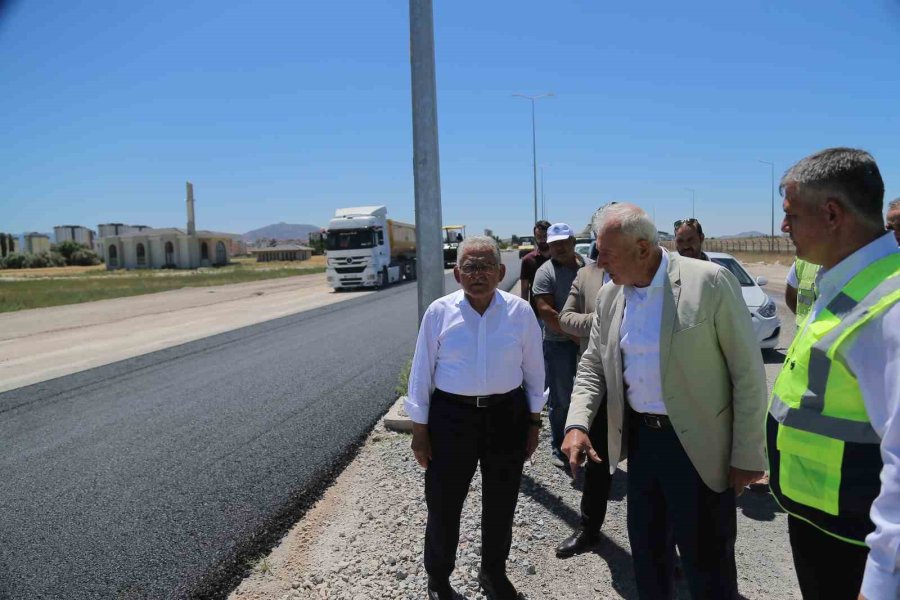 Büyükkılıç’tan Prof. Dr. Necmettin Erbakan Bulvarı 2’nci Etap Çalışmalarında İnceleme