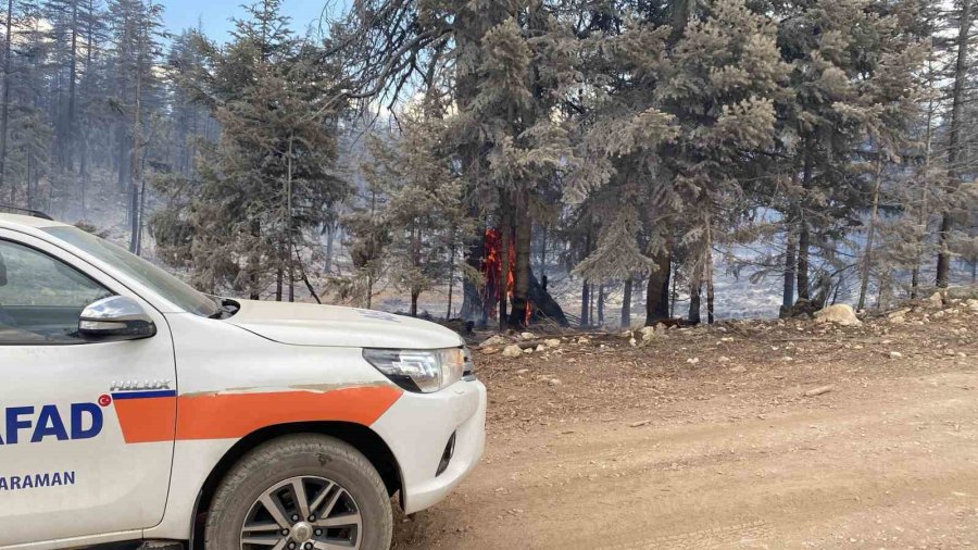 Karaman’da Çıkan Orman Yangını Kontrol Altına Alındı