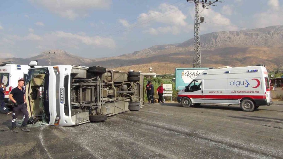 Mersin’de Otobüslerin Karıştığı Zincirleme Kaza: 2 Ölü, 35 Yaralı