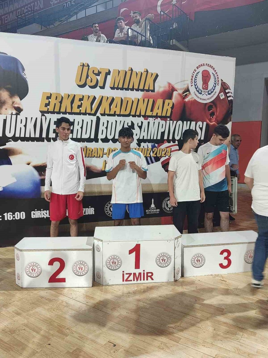 Kocasinan’ın Sporcusu Türkiye Şampiyonu Oldu