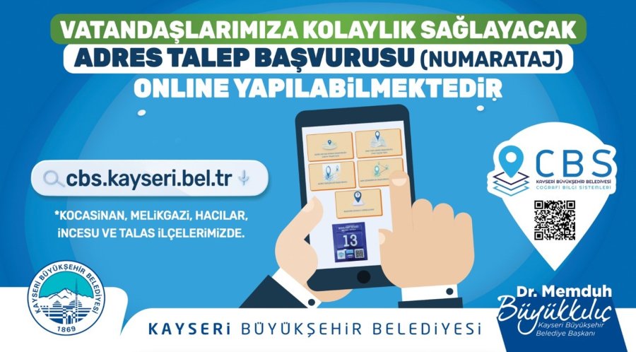 Büyükşehir’in Adres Talep Başvuruları ‘çevrimiçi’ Yapılıyor