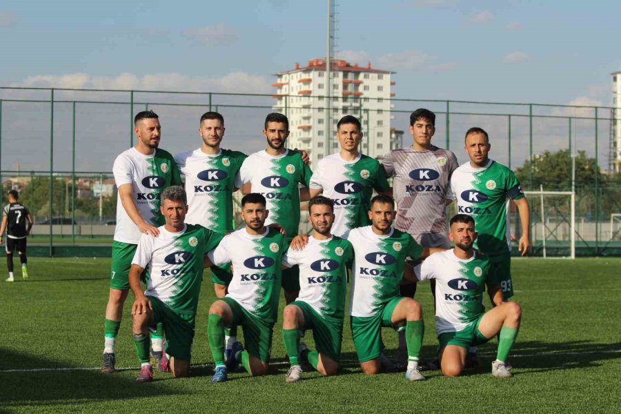 Kayseri 2. Amatör Küme’de Şampiyonlar Belli Oldu