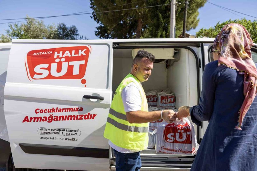 Halk Süt’ten 26 Bin 103 Çocuk Faydalandı