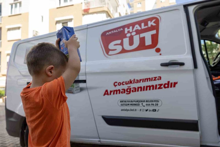 Halk Süt’ten 26 Bin 103 Çocuk Faydalandı