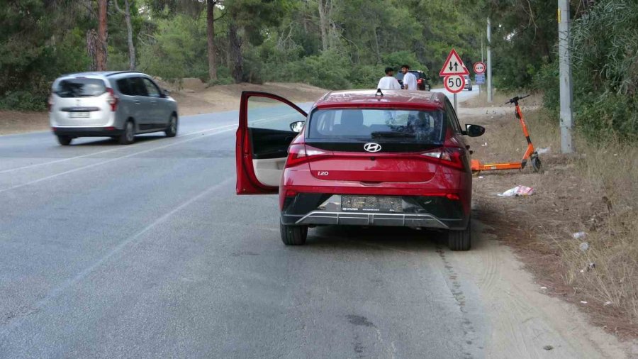 Kaza Yapan Akrabasına Yardıma Giderken Kaza Geçirdi