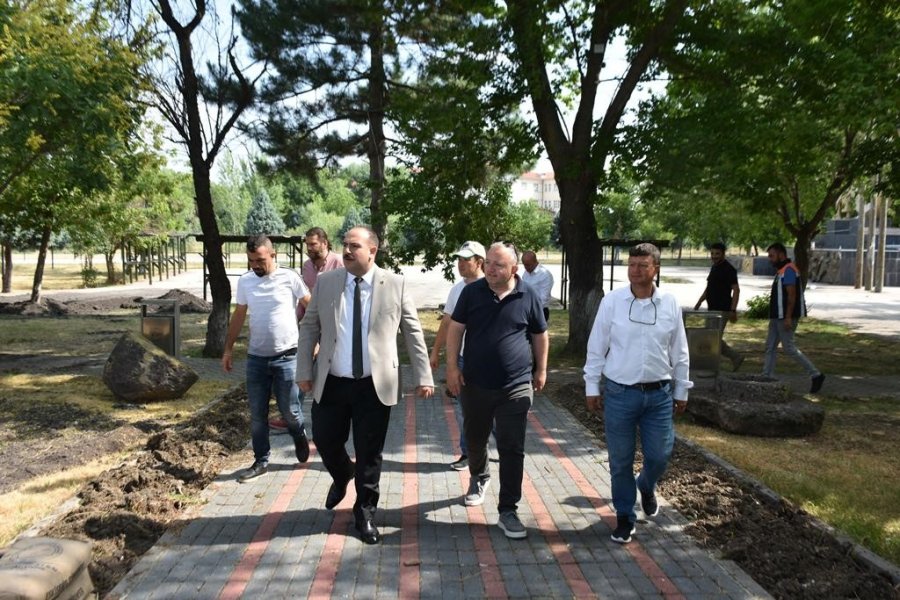 İnönü Belediyesi’nden Anıt Park’ta Büyük Dönüşüm