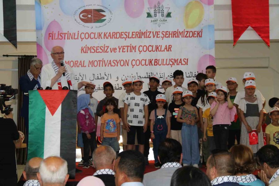 Filistin Yardımlaşma Ve Dayanışma Derneği’nden Filistinli Çocuklarla Moral Buluşması