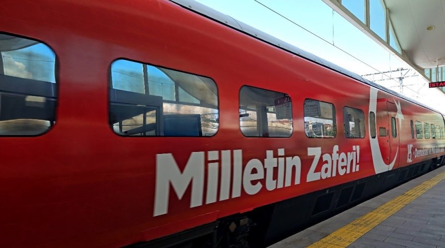 15 Temmuz Demokrasi Ve Milli Birlik Treni, Eskişehir’den İstanbul’a Yola Çıktı