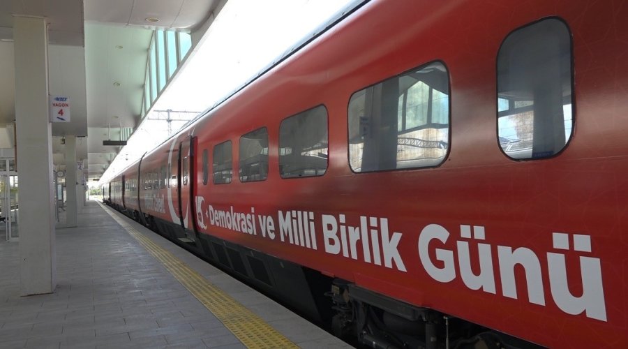 15 Temmuz Demokrasi Ve Milli Birlik Treni, Eskişehir’den İstanbul’a Yola Çıktı