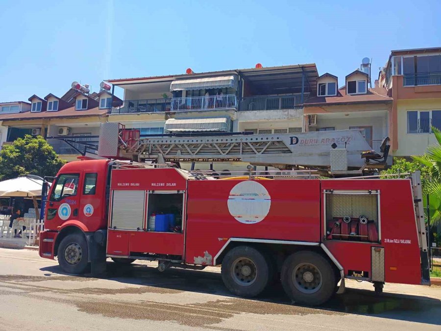 Dairede Çıkan Yangın Kayıt Dışı Kiralamayı Ortaya Çıkardı