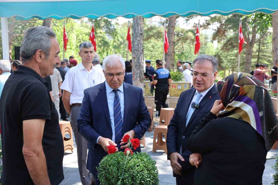 Başkan Özdoğan’dan 15 Temmuz Da Şehitlere Ziyaret