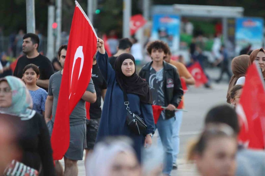 Kayseri’de 15 Temmuz Coşkusu