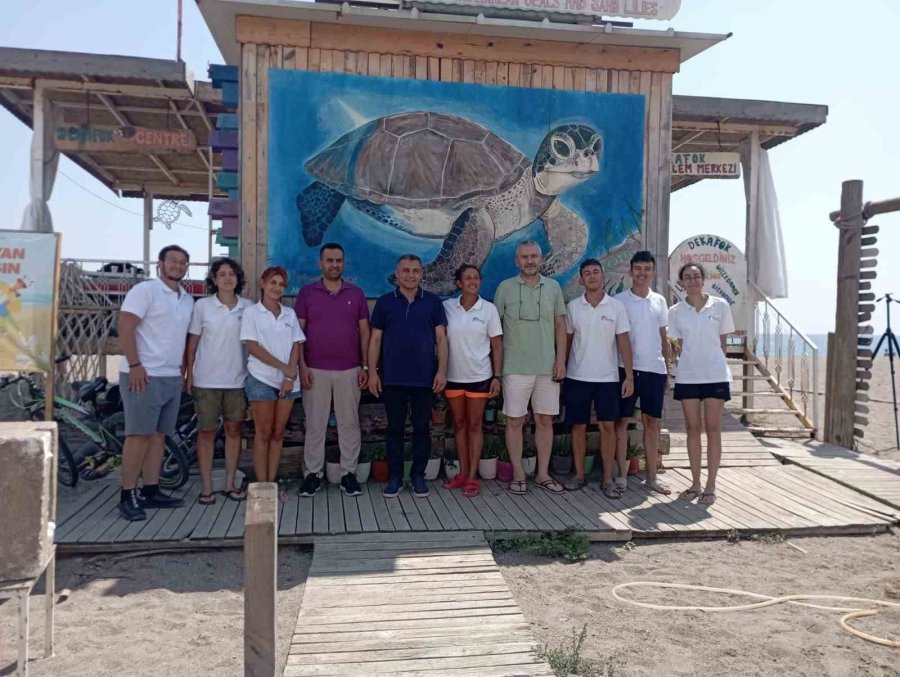 Manavgat’ta Caretta Caretta Koruma Çalışmaları Sürüyor