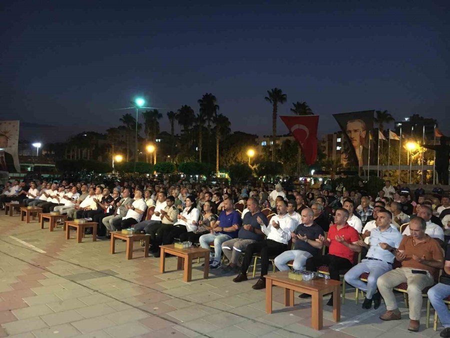 Mersin Erdemli’de 15 Temmuz Coşkusu