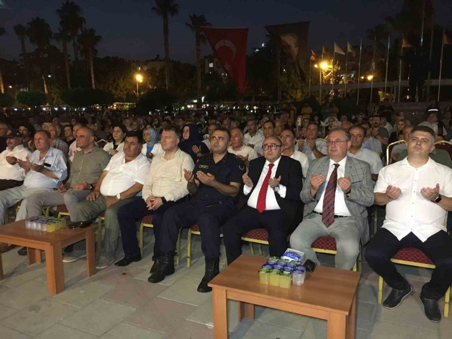 Mersin Erdemli’de 15 Temmuz Coşkusu