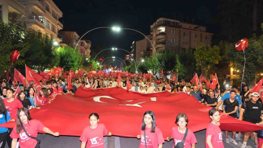 Karaman’da 15 Temmuz Demokrasi Ve Milli Birlik Günü Etkinlikleri