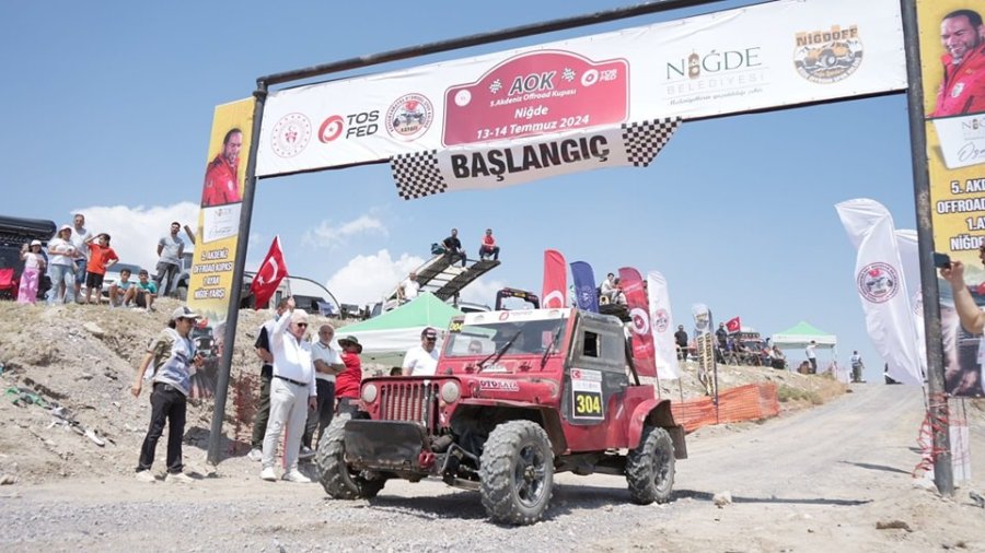 Niğde’deki Off-road Yarışları Nefes Kesti