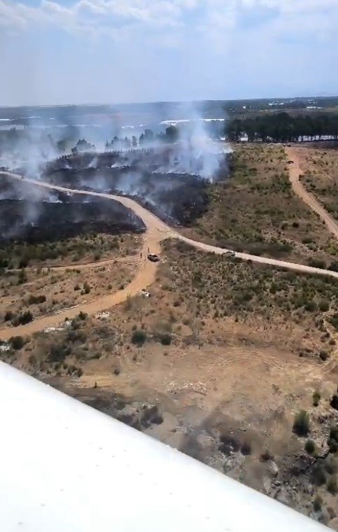 Antalya’da Orman Yangını: Havadan Ve Karadan Müdahale Devam Ediyor