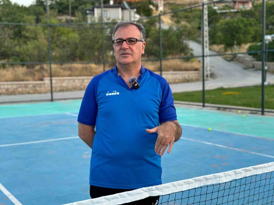 Başkan Özdoğan: “tenis Kurslarımız Her Yaşa Hitap Ediyor”