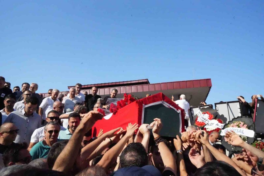 Atso Başkanı Ali Bahar, Gözyaşları İçinde Toprağa Verildi