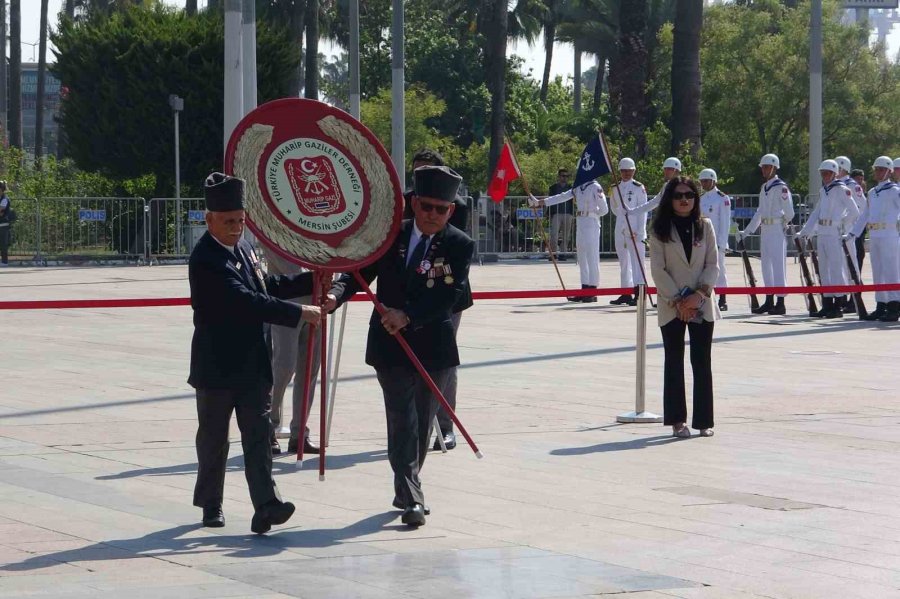 Kıbrıs Barış Harekatı’nın 50. Yıl Dönümü Mersin’de Törenle Kutlandı