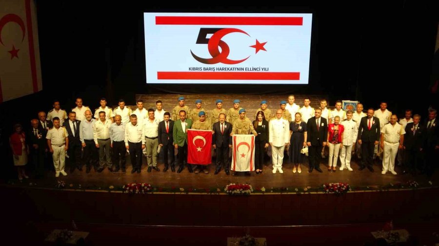 Kıbrıs Barış Harekatı’nın 50. Yıl Dönümü Mersin’de Törenle Kutlandı